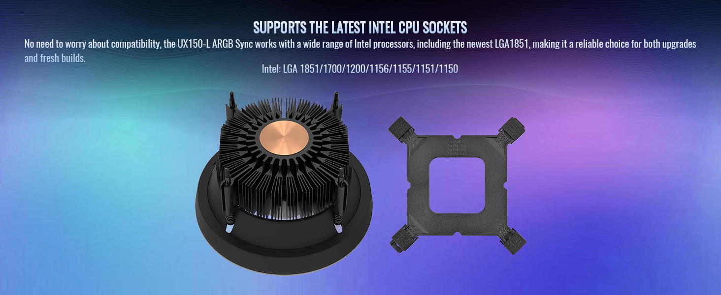 UX150-L ARGB Sync CPU Cooler