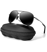 mxnx Aviator Sunglasses for Men Polarized Women UV Protection Lightweight Driving Fishing Sports ...