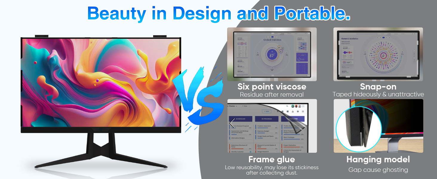 27 inch privacy screen for monitor