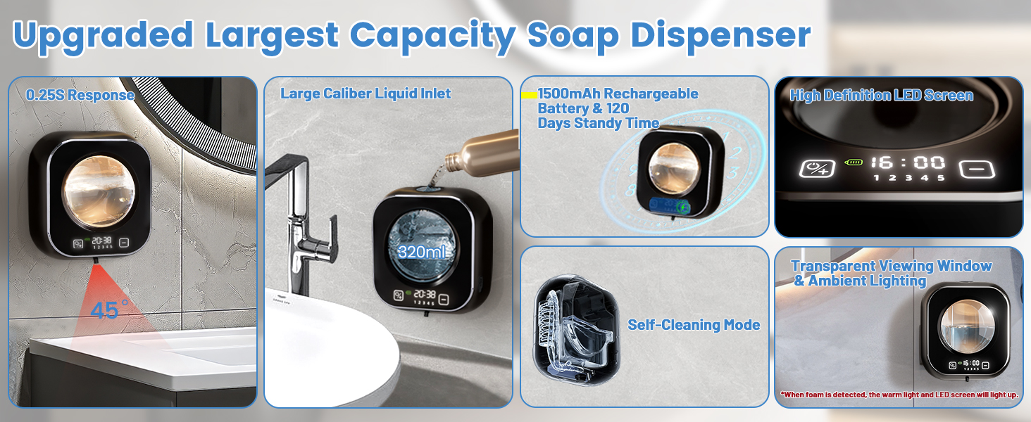 soap dispenser touchless no touch soap dispenser hand free soap dispenser dish soap dispenser