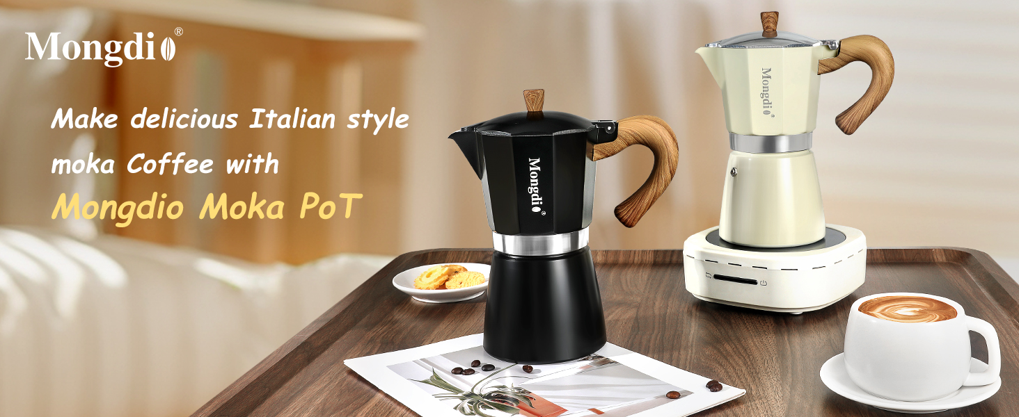 Stovetop Espresso Maker Moka Pot