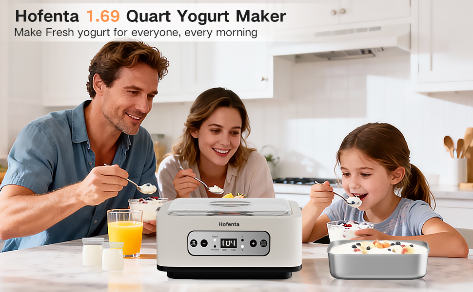 1.7 Quart Yogurt Maker