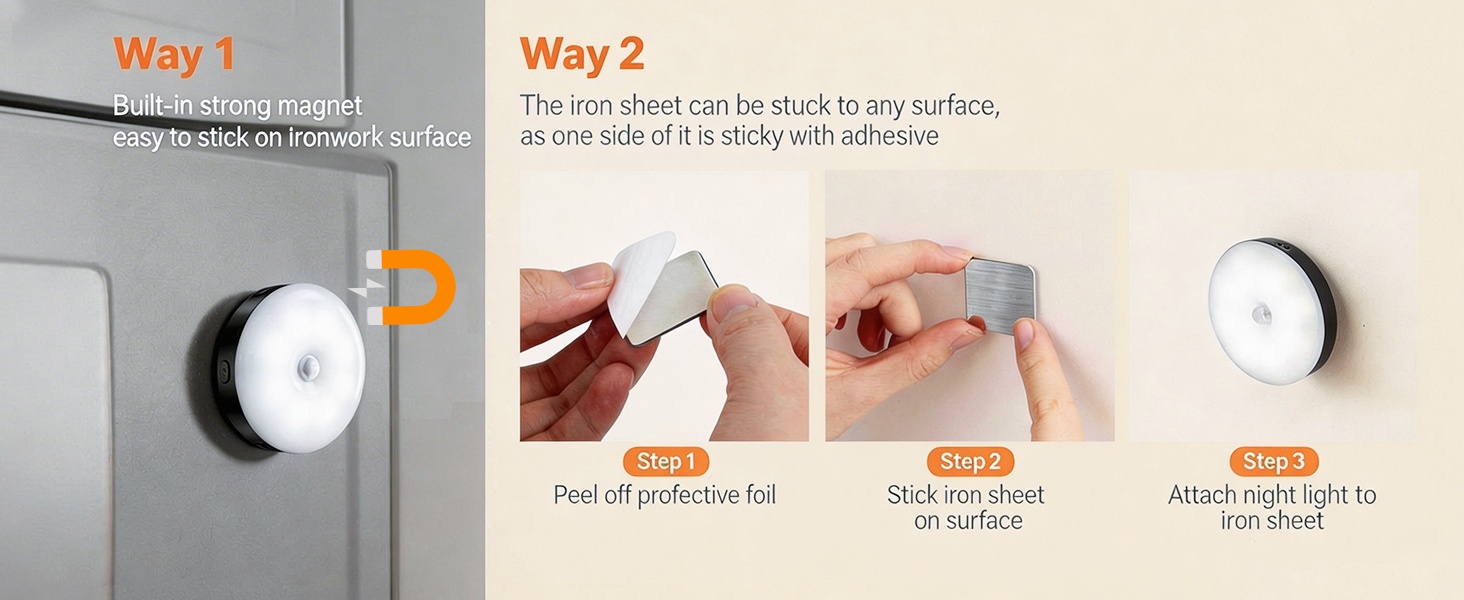 Rechargeable Battery Night Light