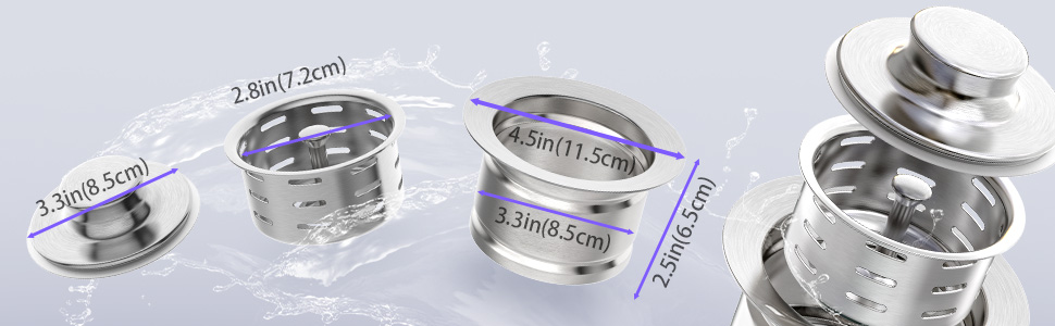 Extended Garbage Disposal Flange Kit