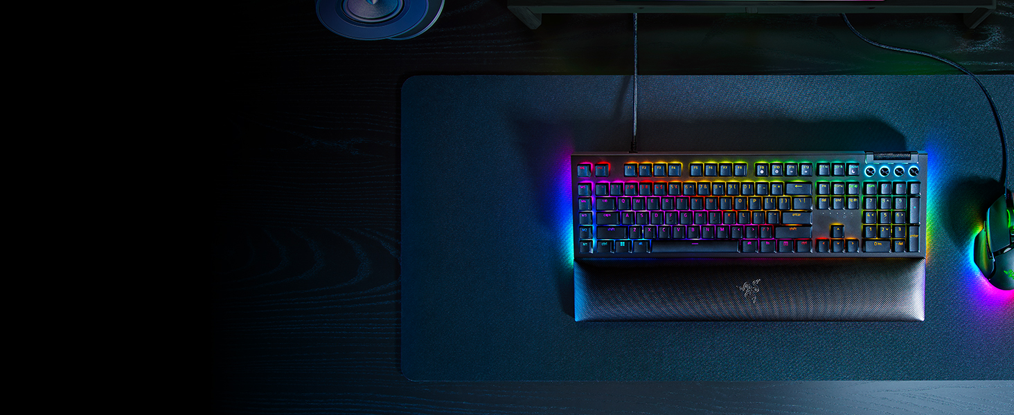 blackwidow v4 pro mechanical gaming keyboard advanced control immersion chroma rgb