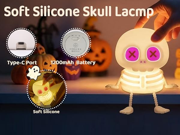 Skull Night Light