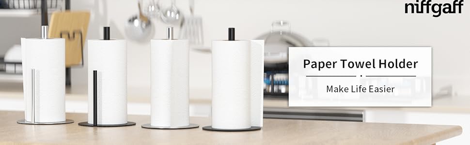 easy paper towel holder