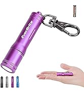 EverBrite Mini LED Flashlight High Lumen Keychain EDC Flashlight, Small Pocket Pen-Light for Hurr...