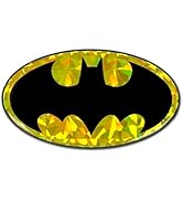 Elektroplate Officially Licensed DC Comics Batman Automotive Reflective Domed Decal (3.75" x 2") ...