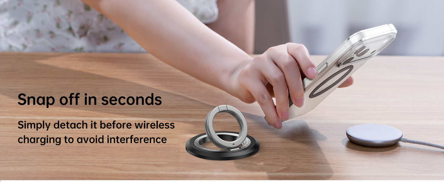 Magnetic Phone Ring Holder