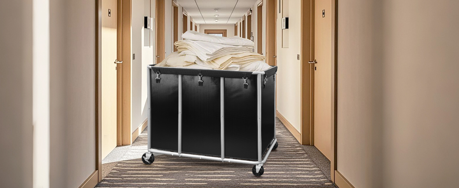 Commercial Laundry Cart