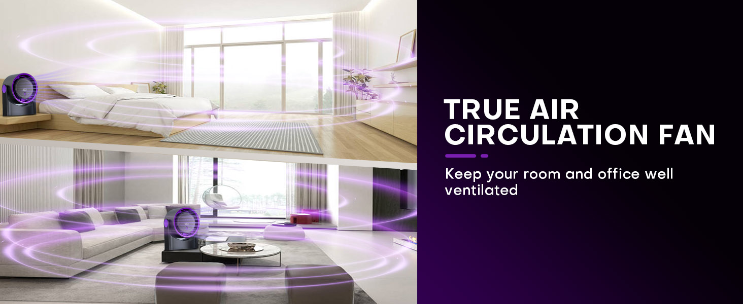 true air circulation fan