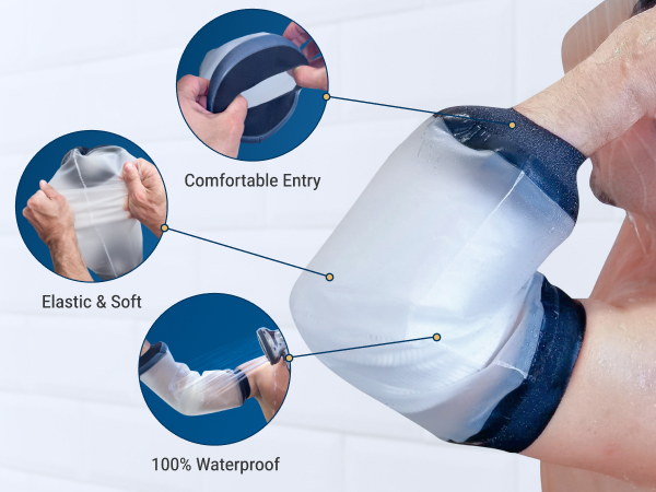 picc line caps picc line sleeve for upper arm shower head arm cover picc sleeve