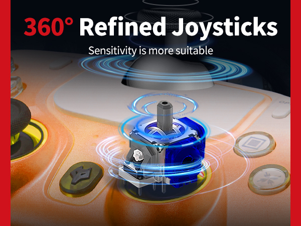 360° omnidirectional joystick
