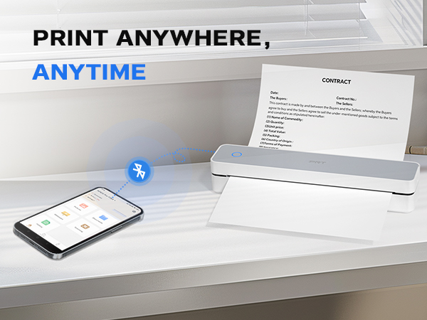 Wireless thermal printer