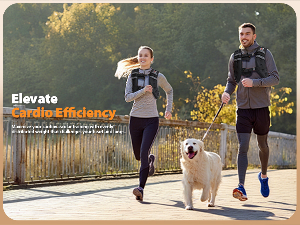 weighted vest woman men running walking strength training rucking