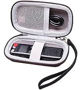 LTGEM Small Hard Case for Digital Voice Recorder Voice Activated Recorder &amp; MP3/MP4 Players - Tra...