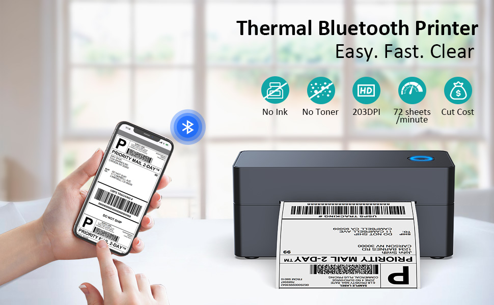 shipping label printer