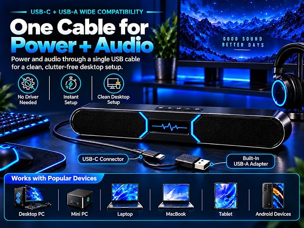 desktop speakers