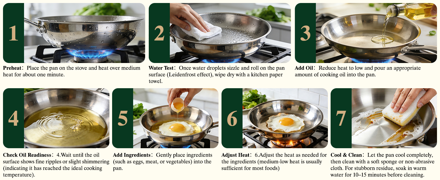 stainless steel cookware set