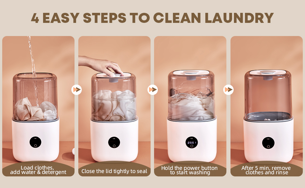 Portable Mini Washing Machine