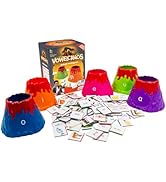 Junior Learning: Vowelcanos - Sorting &amp; Matching Game, Learn Short &amp; Long Vowels, Builds Phonemic...