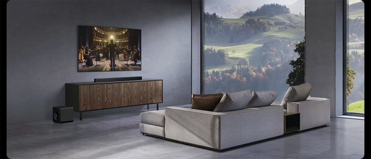 Samsung HW-Q800F Q-Series Dolby Atmos Soundbar with Subwoofer