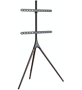 Link2Home Universal 45 - 65 inch Screen Tripod TV Display Stand, Adjustable TV Mount with Swivel ...