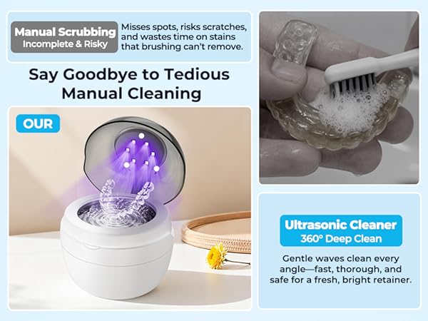 ultrasonic retainer cleaner machine