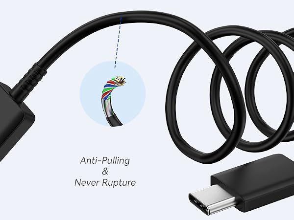 Phone Charger Android,Samsung Charger Fast Charging Type C with USB C Charger Cable 6.6Ft for s10