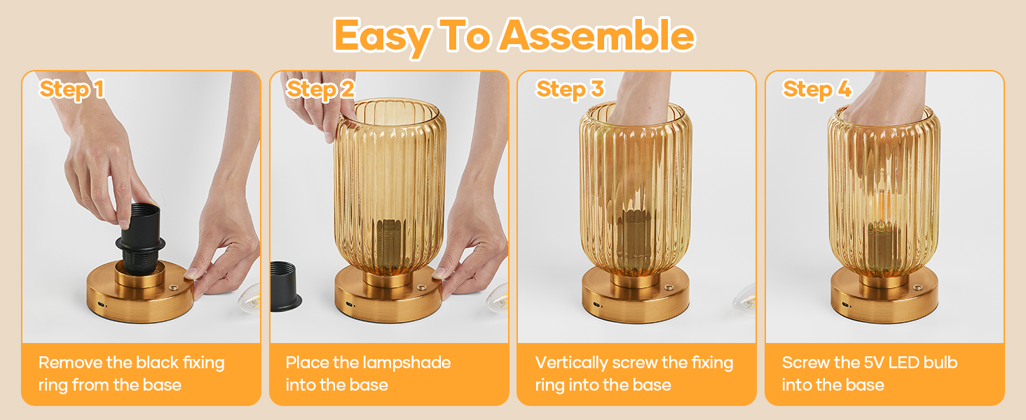 rechargeable Table lamp