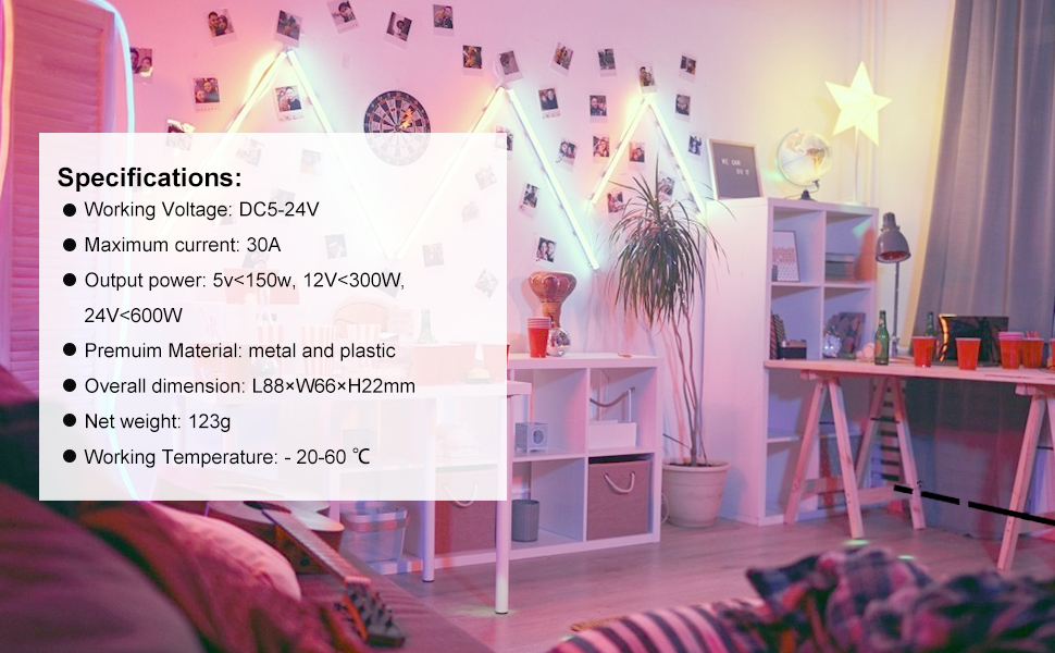 bluetooth led dimmer controller