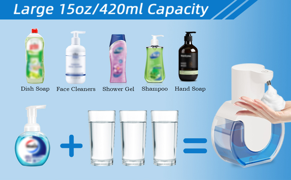 Dispenser; Kitchen Soap Dispenser; Soap Dispenser Bathroom; Bathroom Soap Dispenser; Automatic Soap