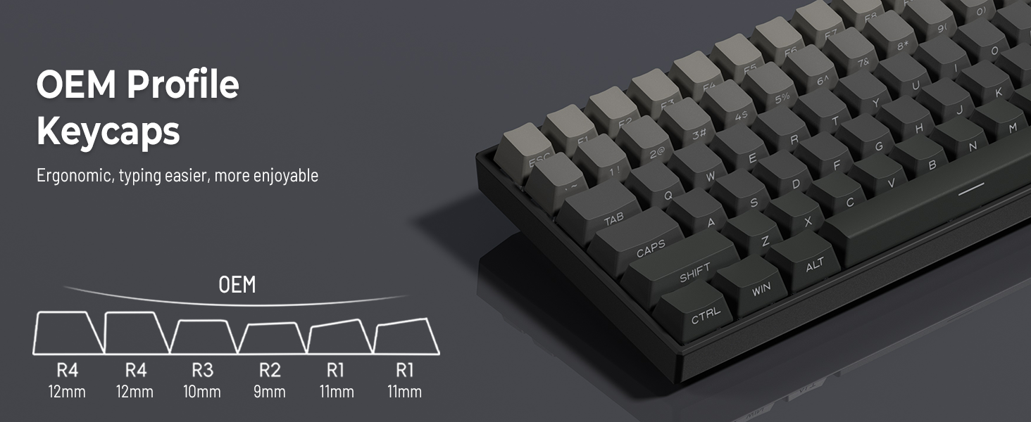 gradient keycaps