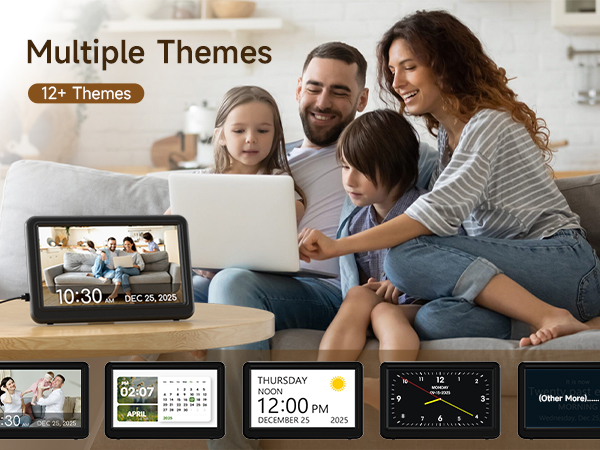 digital calendar clock