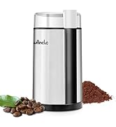 Coffee Grinder, Wancle Electric Coffee Grinder, Quiet Spice Grinder, One Touch Coffee Mill for Be...