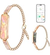 RIFESI Smart Bracelet for Women, Health Activity Fitness Trackers, 24/7 Heart Rate, HRV, Blood Ox...