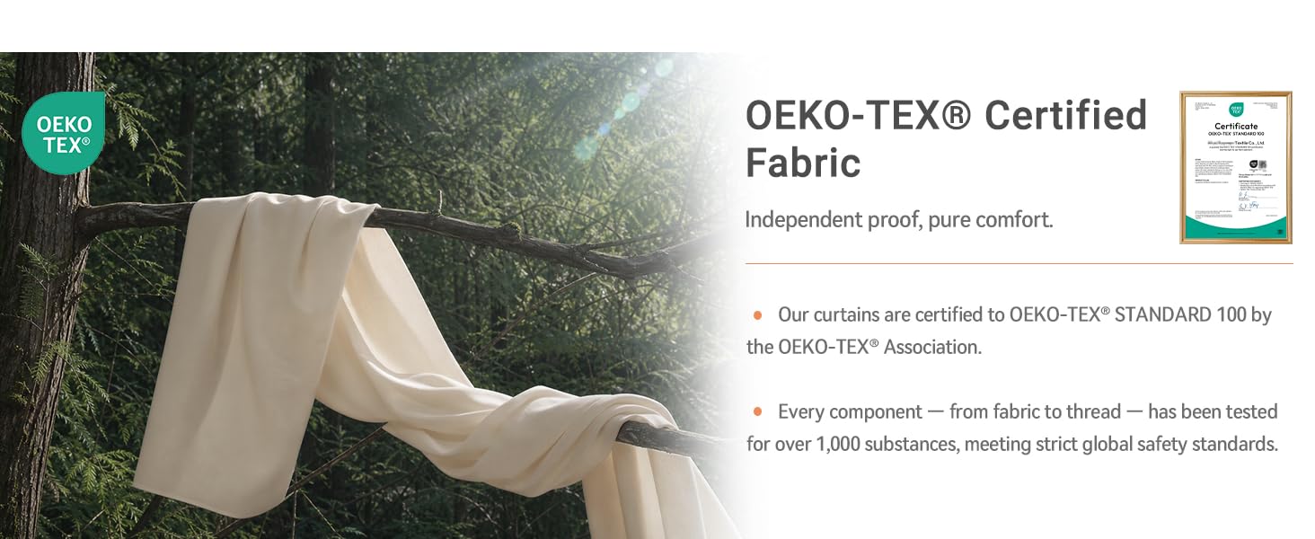 OEKO TEX Certified