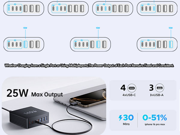 usb c charging station