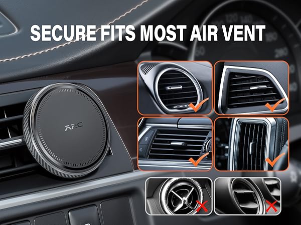 magnetic phone holder for car