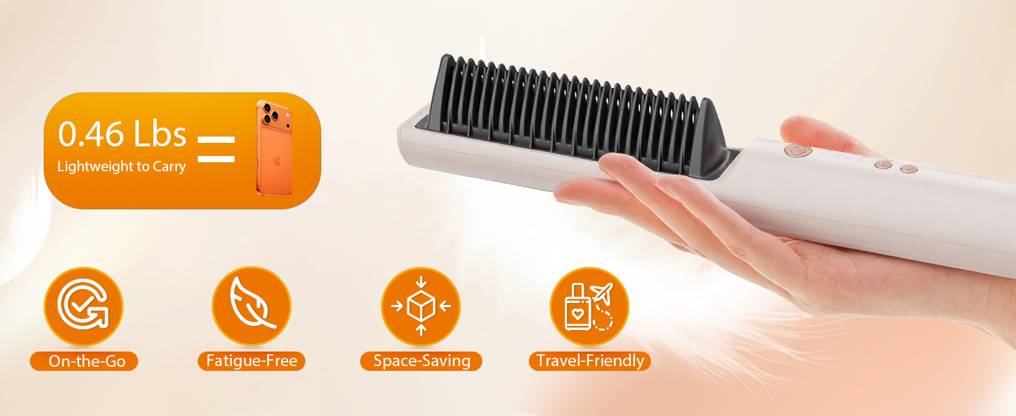 hair straightener brush