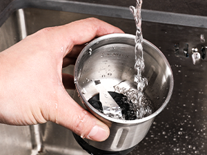 HAUSHOF Black Electric Coffee Blade Grinder (UL Plug)