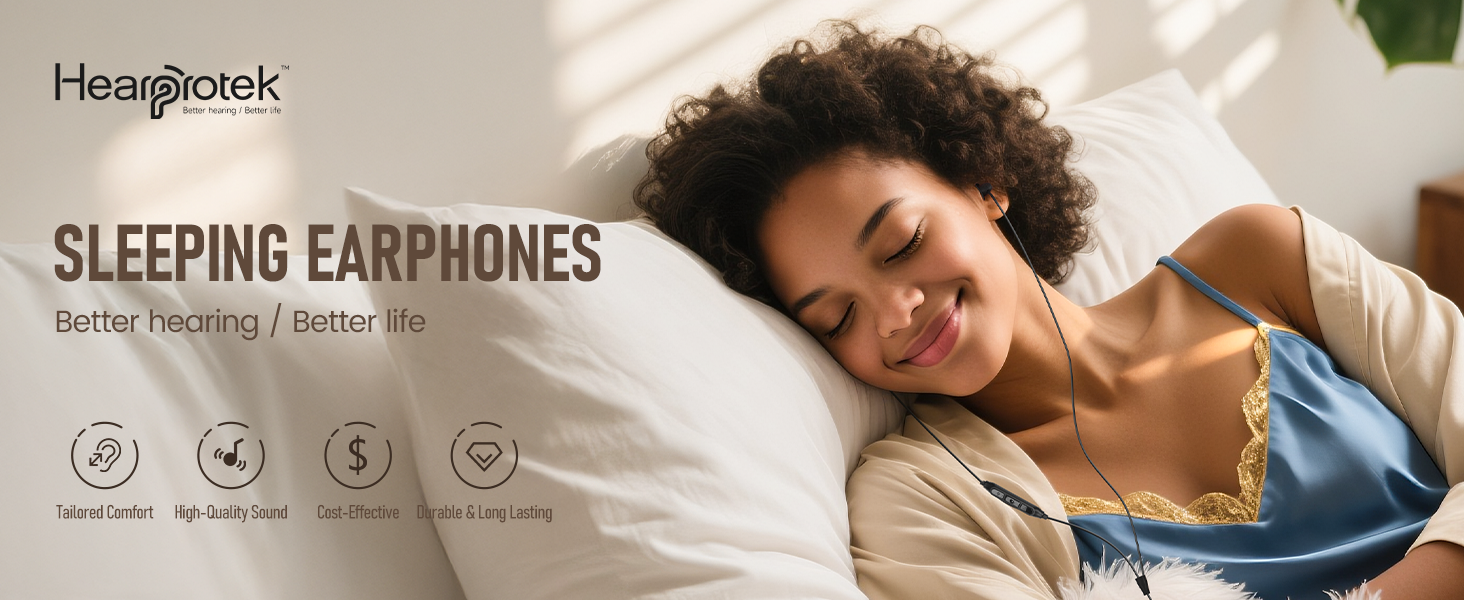 Sleeping earbuds,sleep headphones,noise cancelling earbuds for sleep