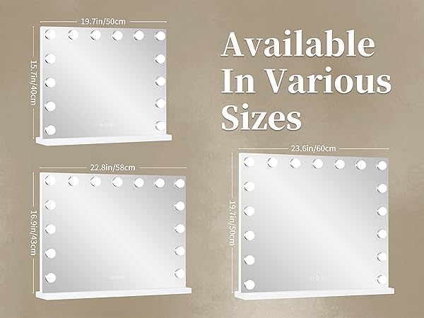 vanity mirror with lights