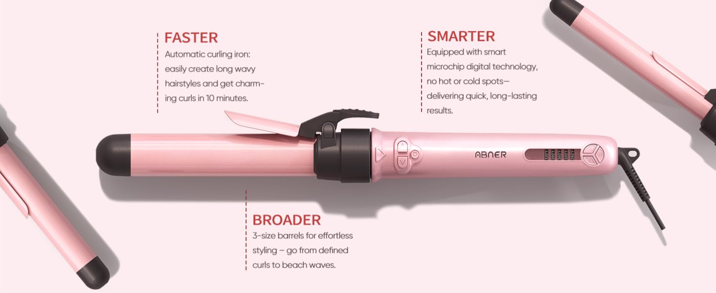 rotating curling iron