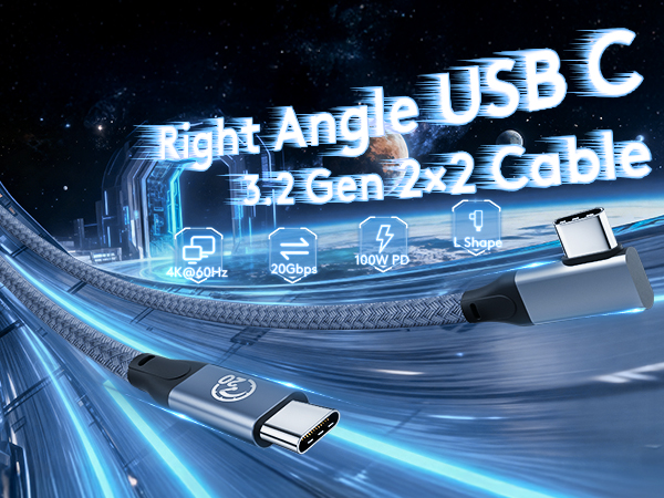 100W PD 5A QC 4.0 Fast Charging USB C to USB C Cable up to 20gbps 10gbps 5gbps 480mbps