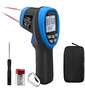 Infrared Thermometer Temperature Gun -58?~2732? Laser No Touch Thermometer Digital Thermal High T...