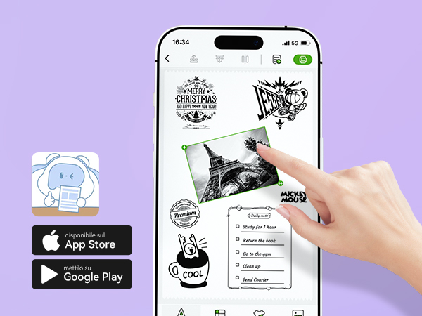 mini sticker machine