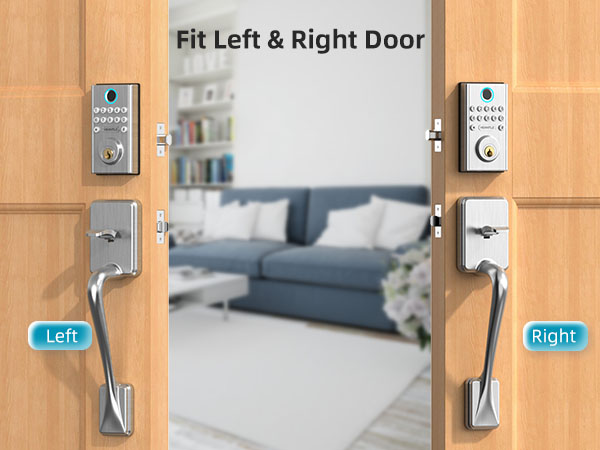 wifi front door lock set