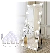 Brightown Hollywood Led Vanity Lights Strip Kit, with 14 Dimmable Light Bulbs for Full Body Lengt...